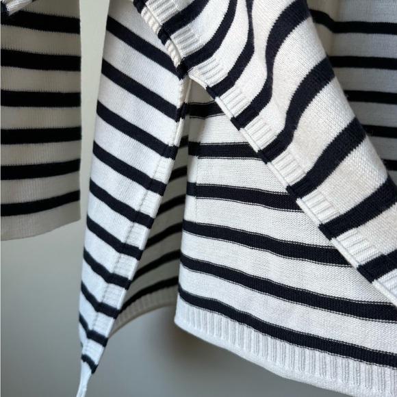 MERSEA Catalina Crewneck Sweater Striped Oversized Baggy Coastal One Size OS - Picture 3 of 6